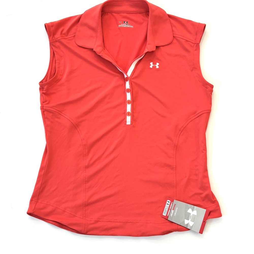 Under Armour Women’s Coral Sleeveless Polo